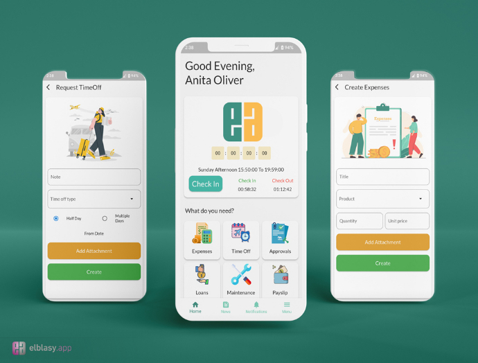 Odoo HR Mobile App